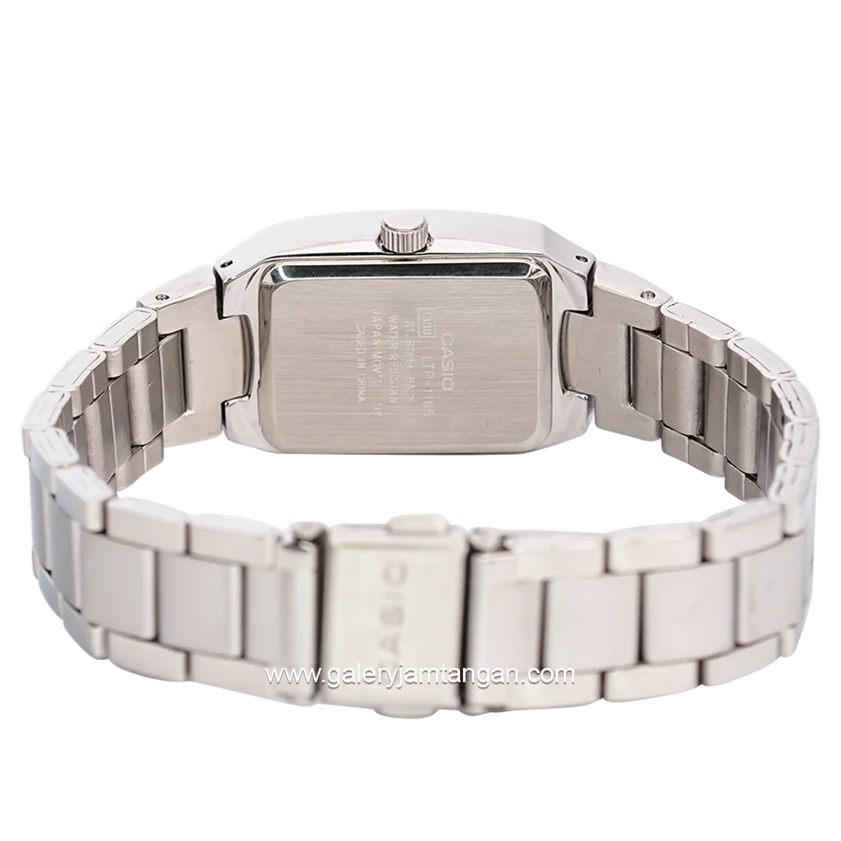 CASIO LTP-1165A-1CDF Silver Dial Black Stainless Steel Strap