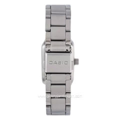 CASIO General LTP-1165A-7C2DF Silver Dial White Ion plated Case