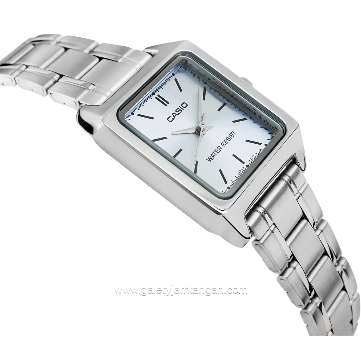 CASIO LTP-V007D-2EUDF Silver Dial White Stainless Steel