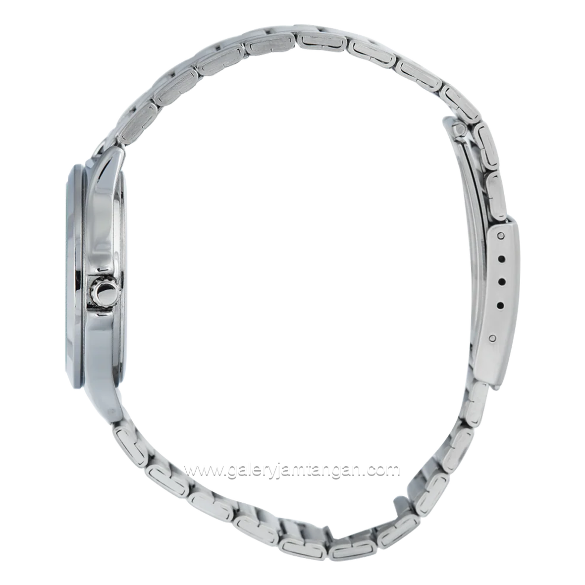 CASIO LTP-V300D-1AUDF Silver Dial Black Stainless Steel