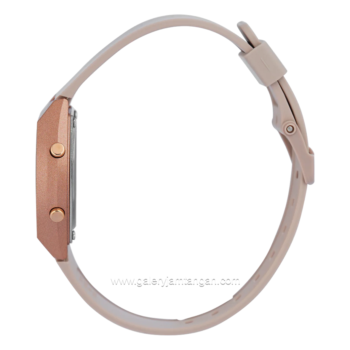 CASIO LW-204-4ADF Peach Rosegold Ruber Strap