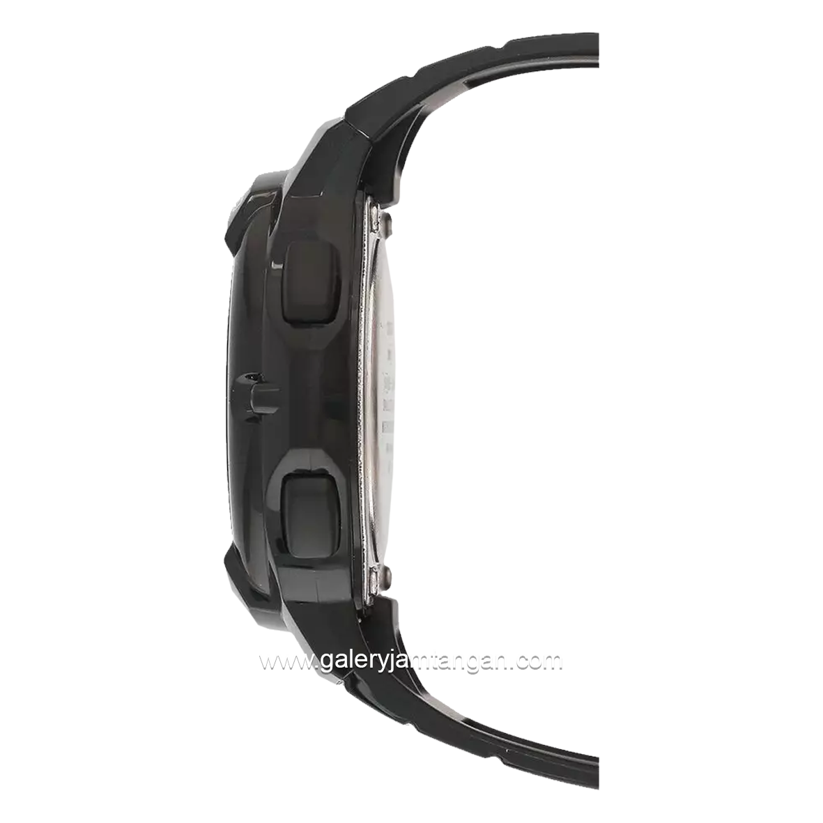 CASIO General LWS-1200H-1AVDF Black Digital Rubber Strap
