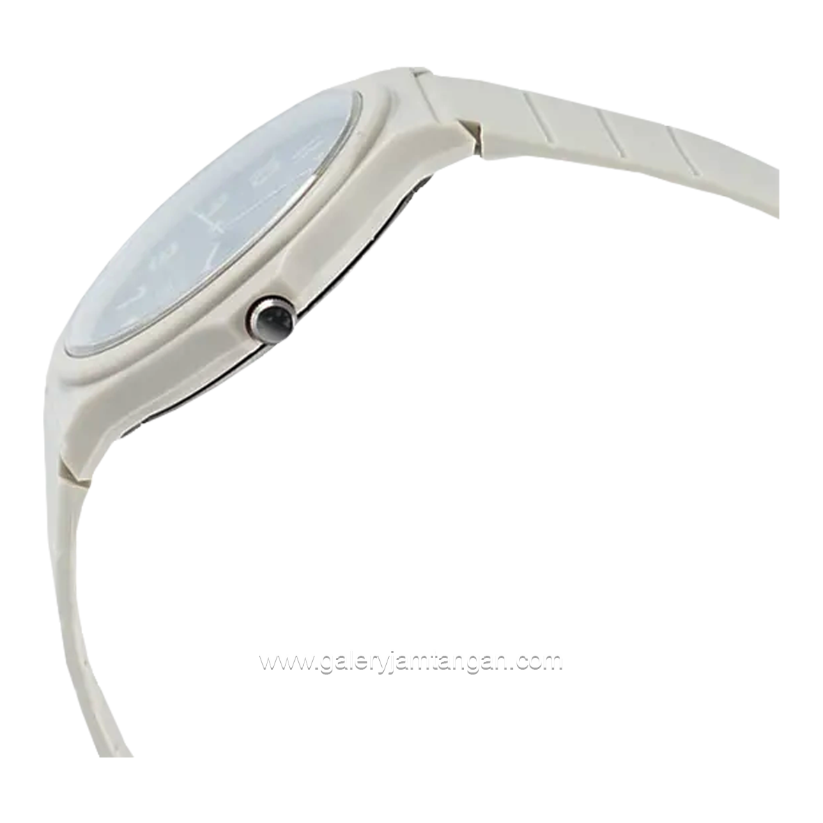 CASIO MQ-24UC-8BDF White Dial Black Resin Strap