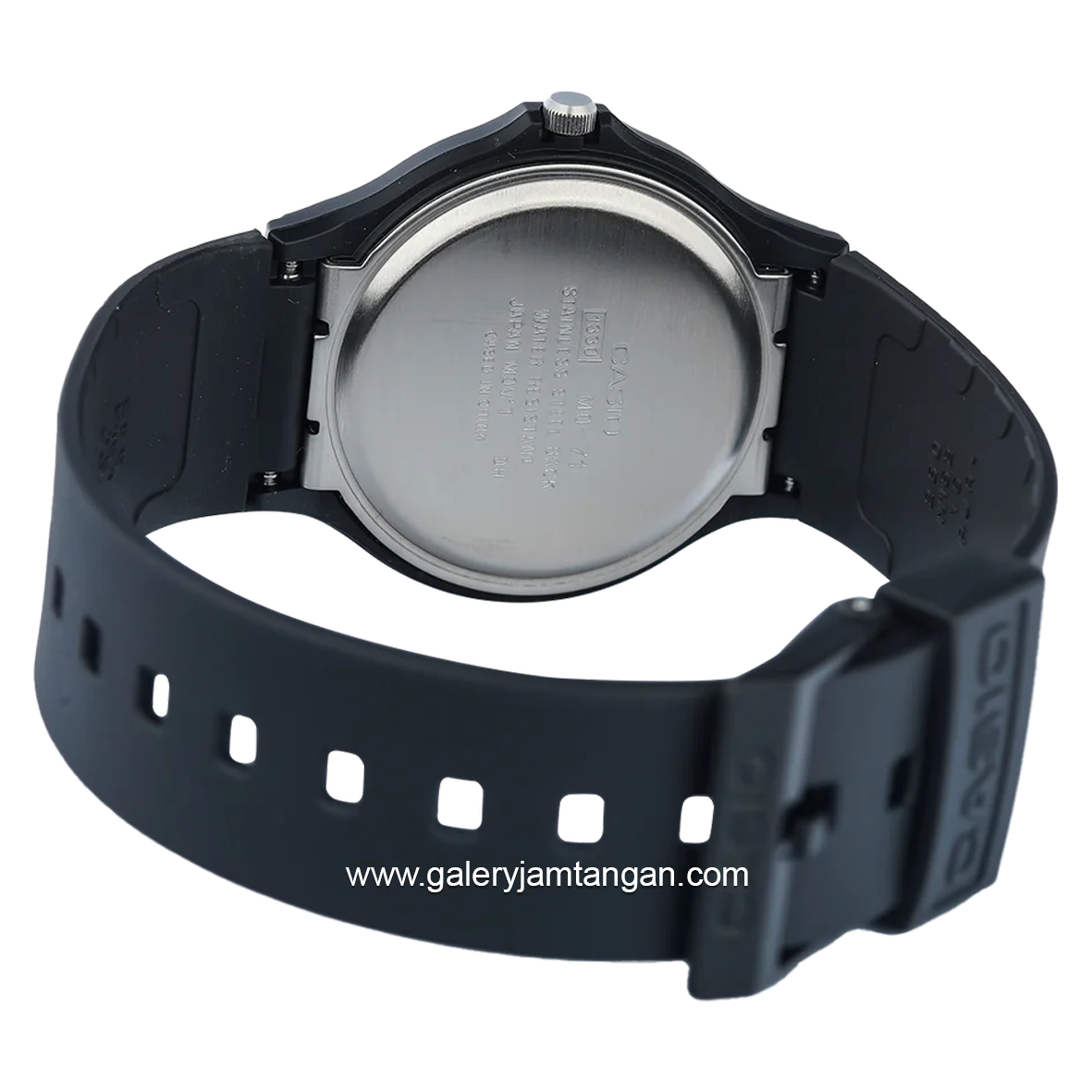 CASIO General MQ-71-1BDF Black Rubber Strap