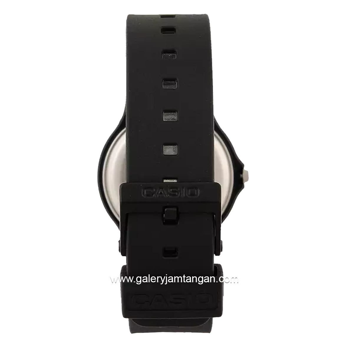 CASIO MQ-76-9ALDF Black Dial Gold Rubber Strap