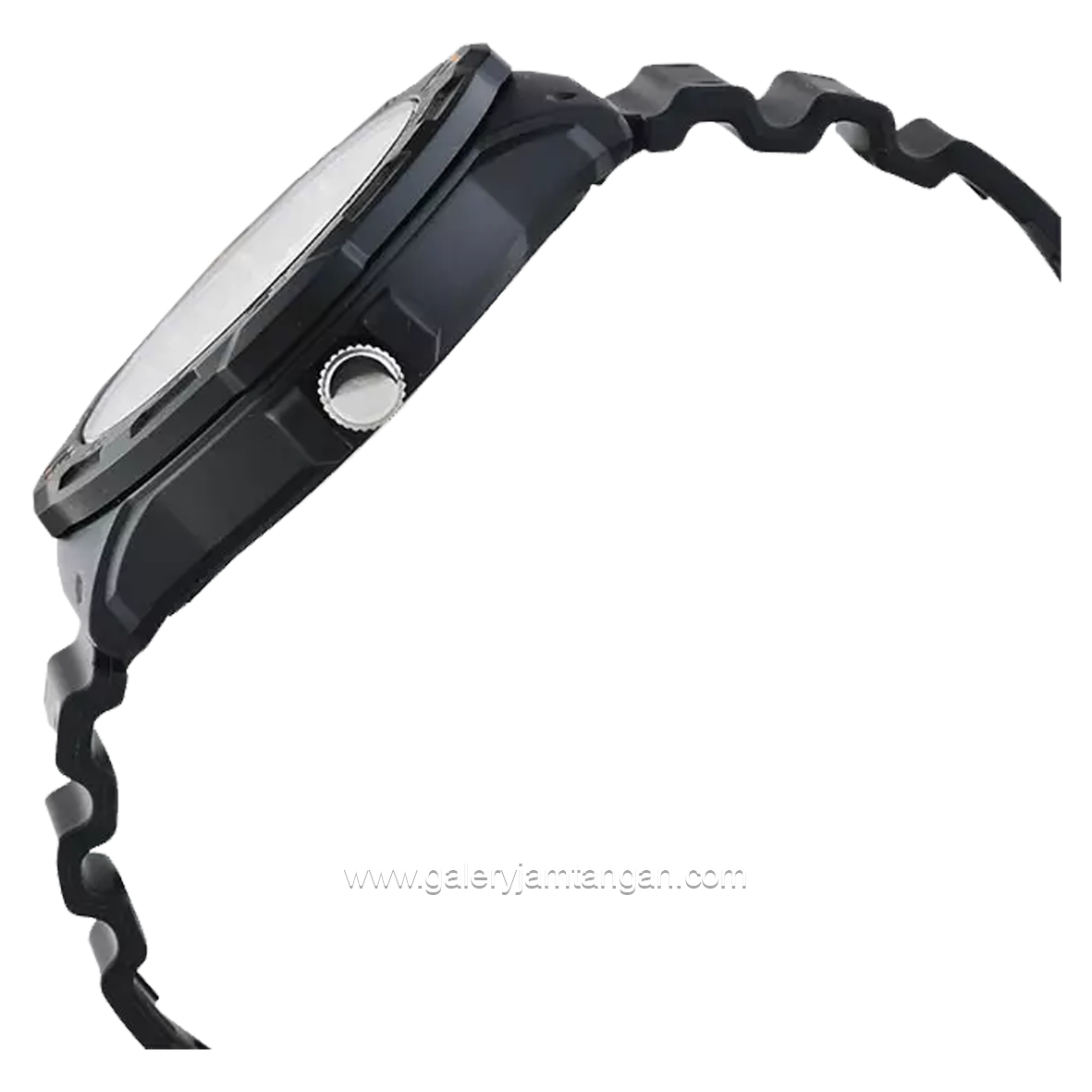 CASIO General LRW-200H-1BVDF Black Rubber Strap