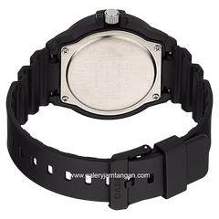 CASIO General MRW-200H-2B2VDF Black Dial Blue Rubber Strap