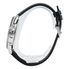 CASIO General MTP-1314L-8AVDF Black Silver Leather Strap