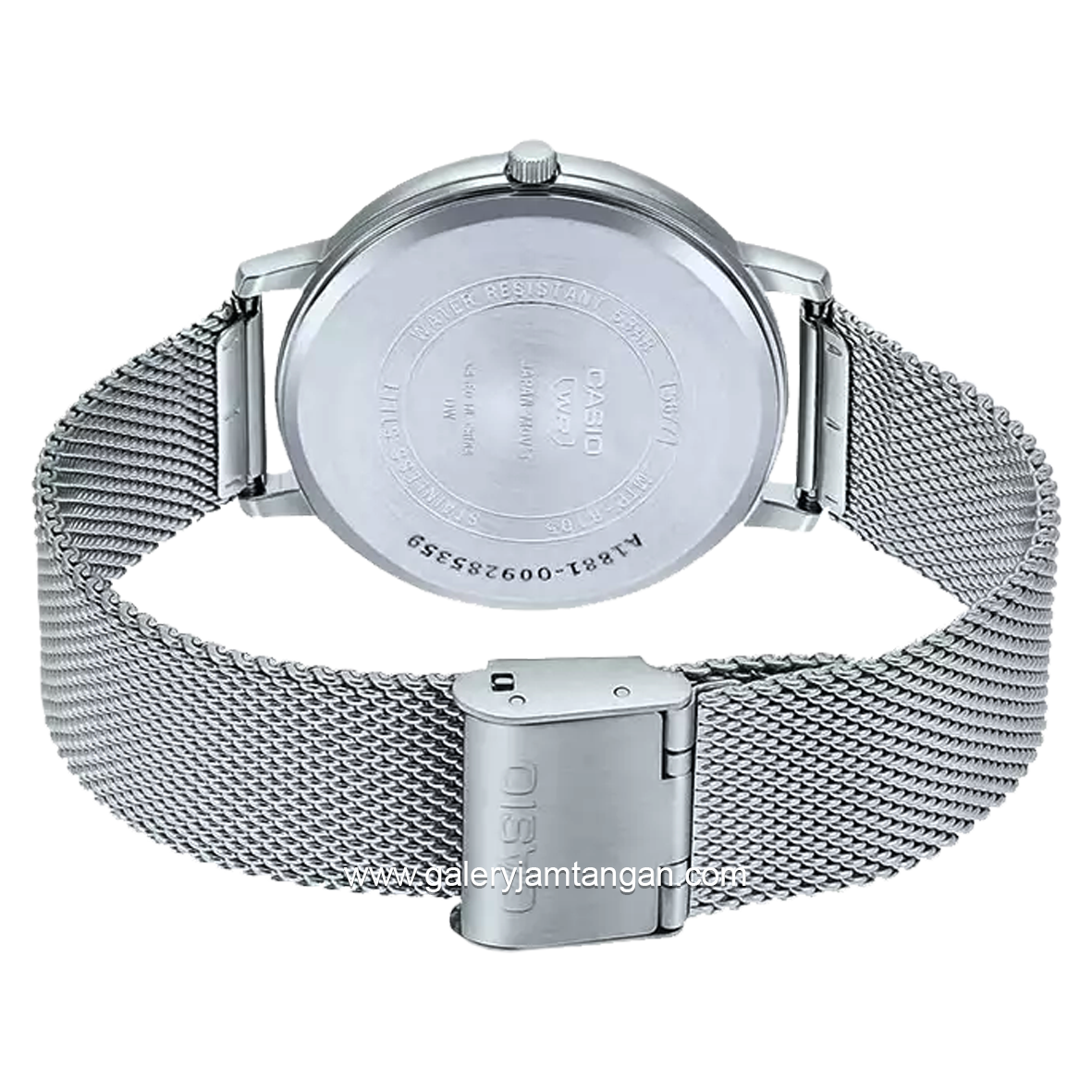 CASIO MTP-B105M-2AVDF Silver Dial Blue Sandrope Stainless Steel