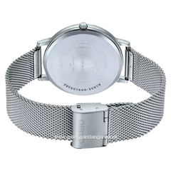 CASIO MTP-B105M-2AVDF Silver Dial Blue Sandrope Stainless Steel
