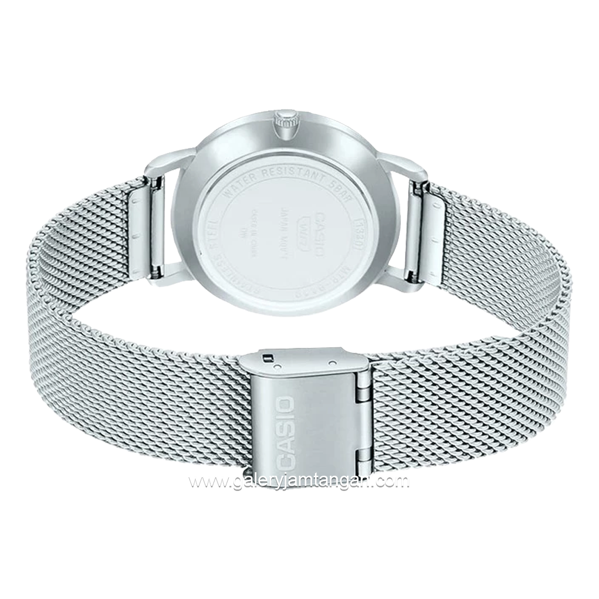 CASIO General MTP-B110M-2AVDF Silver Dial Blue Sandrope Stainless Steel