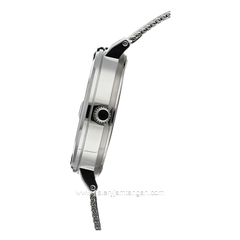 CASIO General MTP-E175M-2EVDF Silver Dial Blue Sandrope Stainless Steel