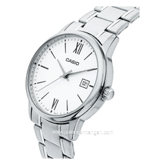 CASIO General MTP-V002D-7B3UDF Silver Dial White Stainless Steel