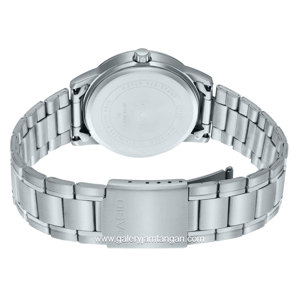 CASIO General MTP-V002D-7B3UDF Silver Dial White Stainless Steel