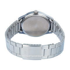 CASIO LTP-V005D-7B2UDF Silver Hour Marker Rosegold Stainless Steel