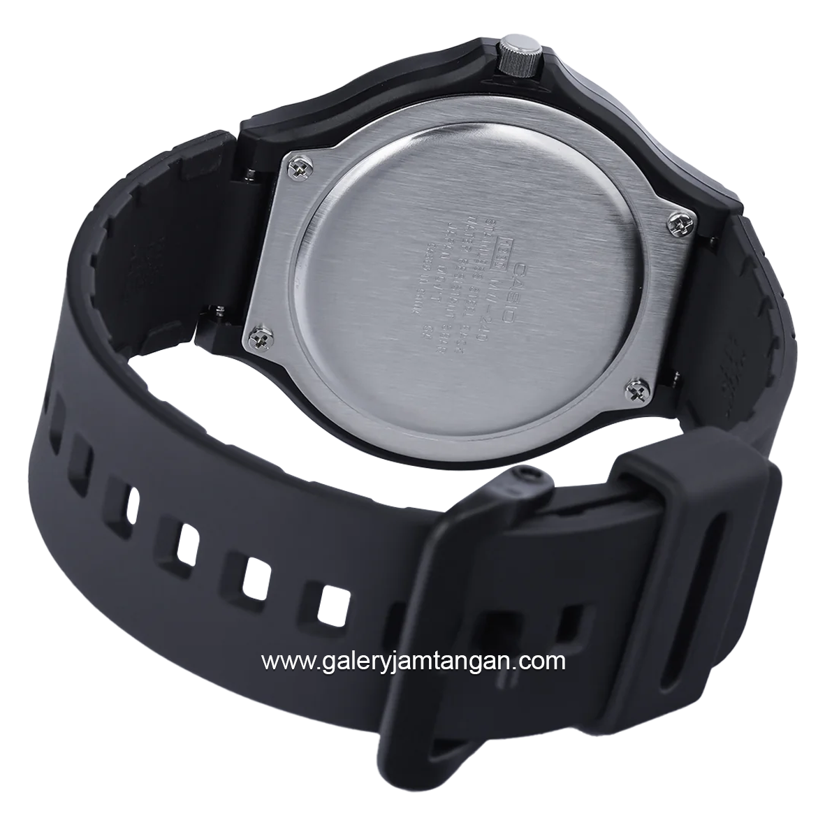 Casio General MW-240-1BVDF Black Resin Strap