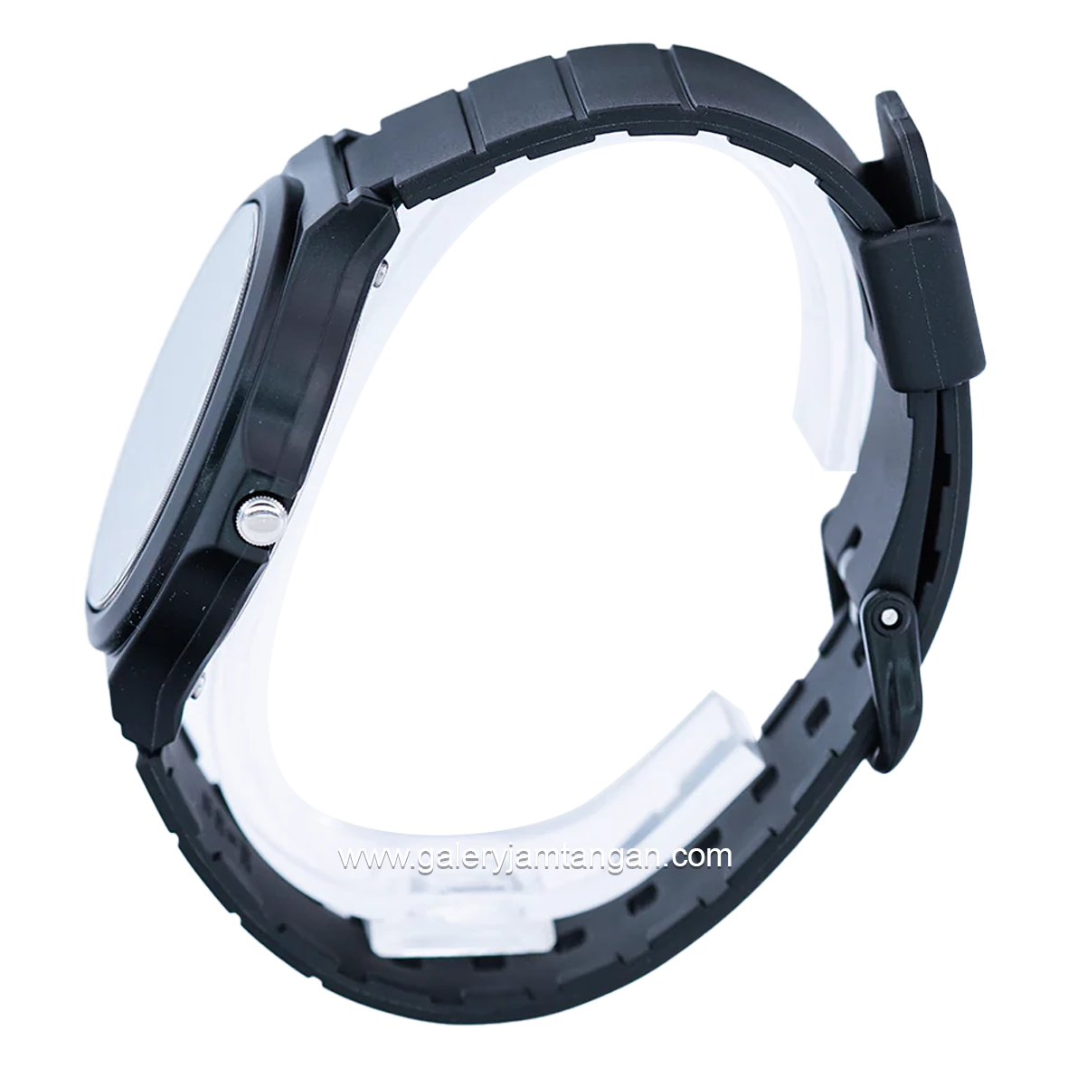 CASIO MW-240-3BVDF Black Dial Green Resin Strap