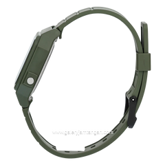 CASIO W-217H-3AVDF Green Resin Strap