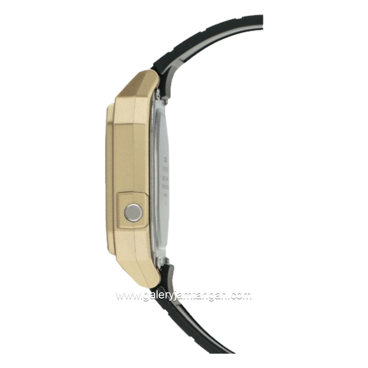CASIO W-217HM-9AVDF Black Gold Resin Strap