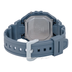 CASIO General W-218HC-2AVDF Illiminator Baby Blue Digital Rubber Strap