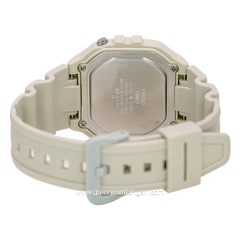 CASIO General W-218HC-8AVDF Illuminator Beige Digital Rubber Strap
