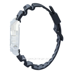 CASIO W-218HM-7AVDF Black Silver Resin Strap