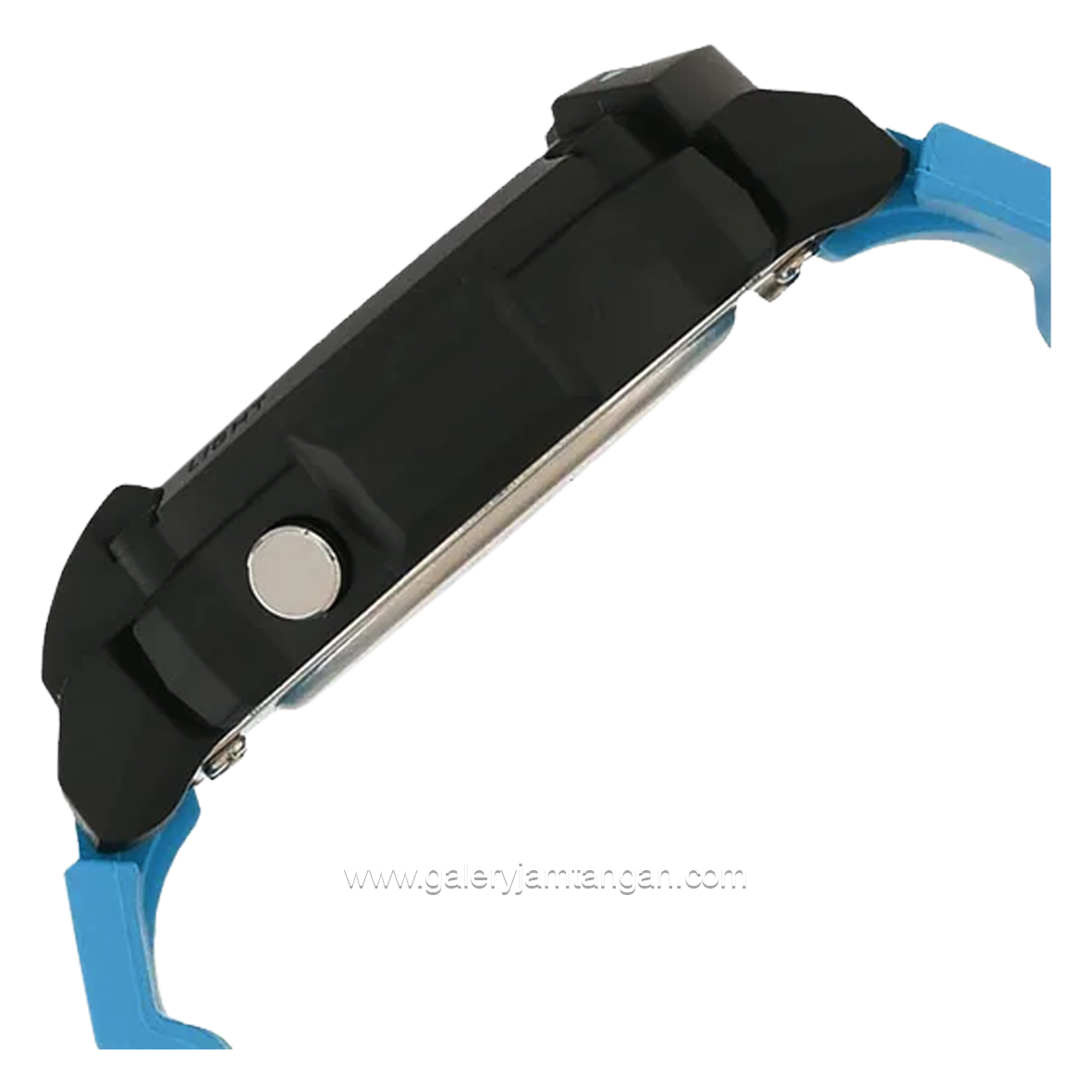 CASIO W-219H-2A2VDF Illuminator Blue Black Digital Rubber Strap