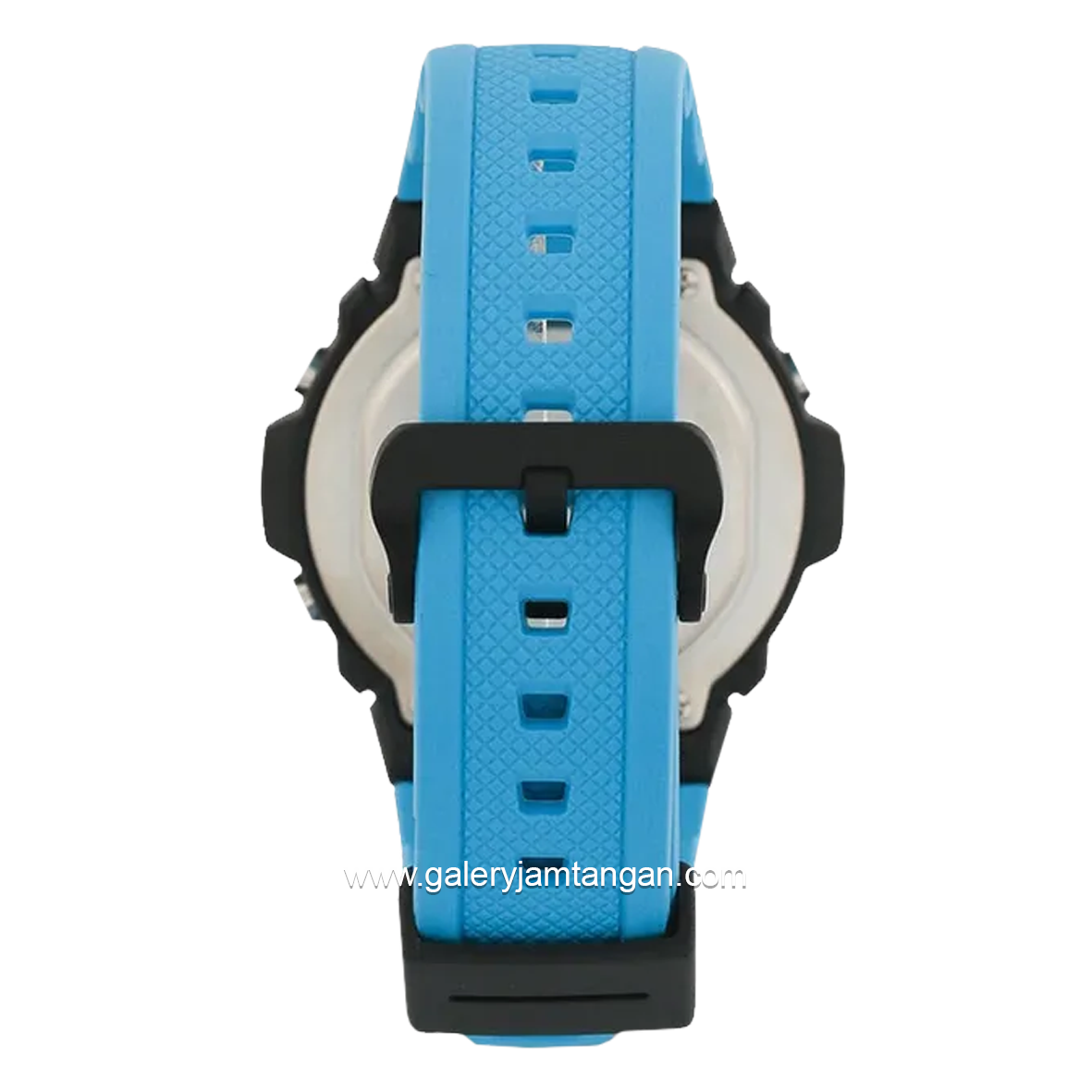 CASIO W-219H-2A2VDF Illuminator Blue Black Digital Rubber Strap