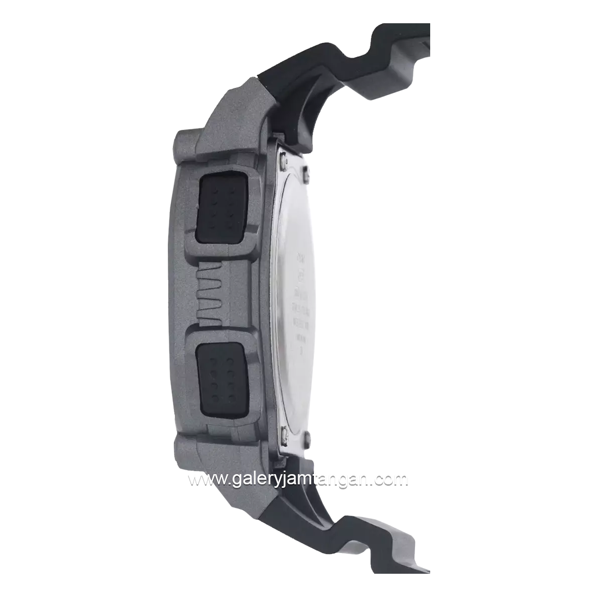 CASIO W-737H-1A2VDF Black Rubber Strap