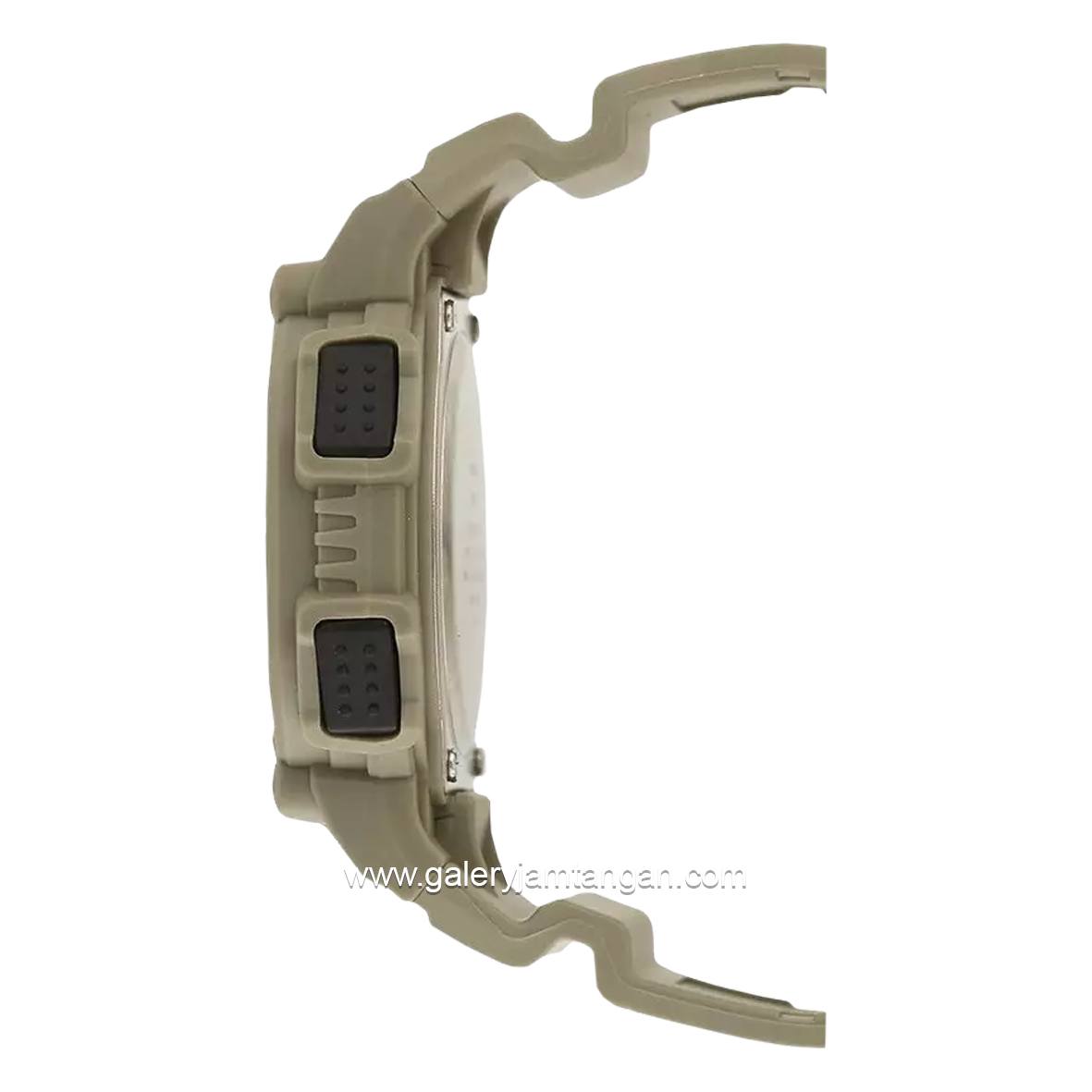 CASIO W-737HX-5AVDF Cream Rubber Strap