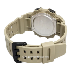 CASIO W-737HX-5AVDF Cream Rubber Strap