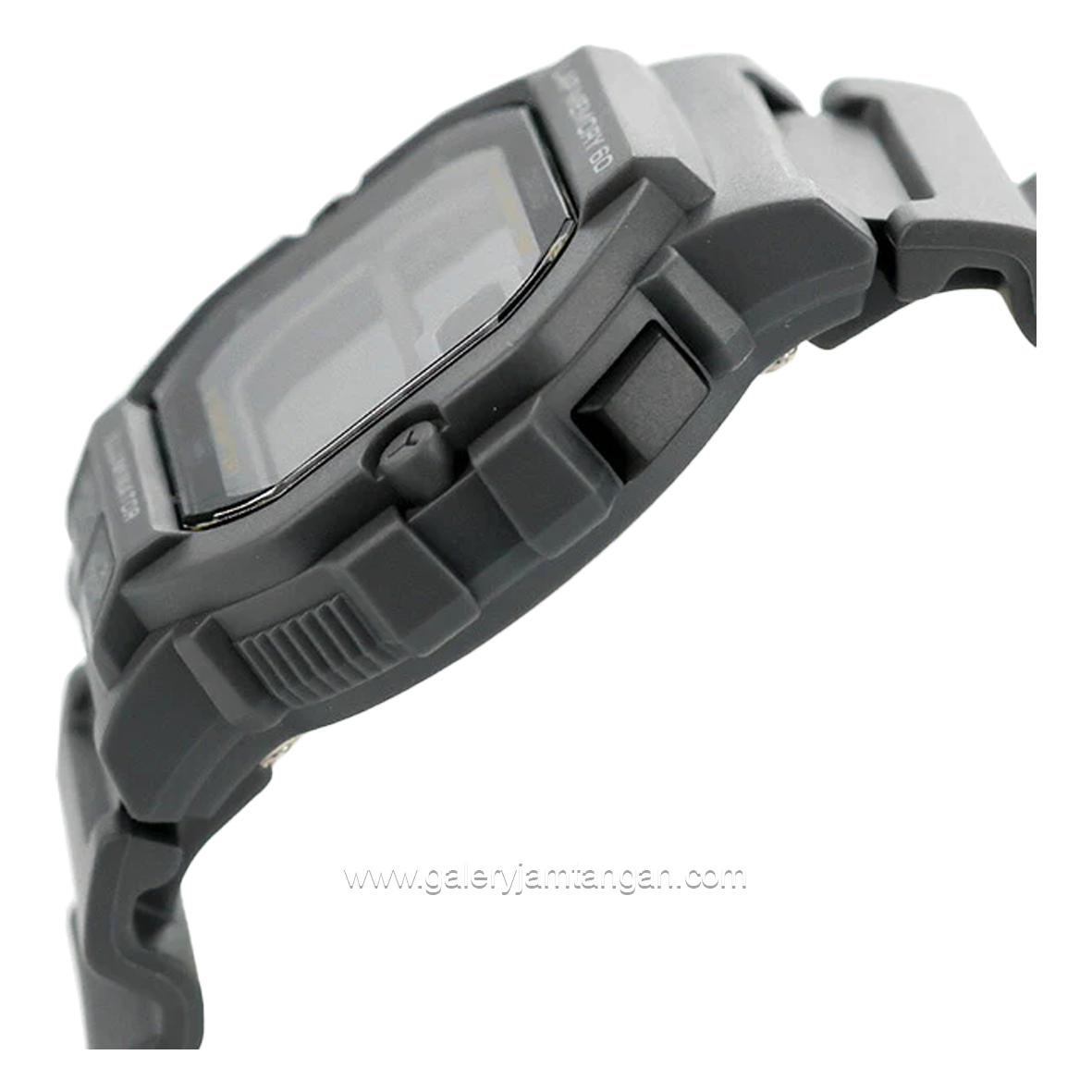 CASIO General WS-1400H-8BVDF Digital Gray Resin Strap