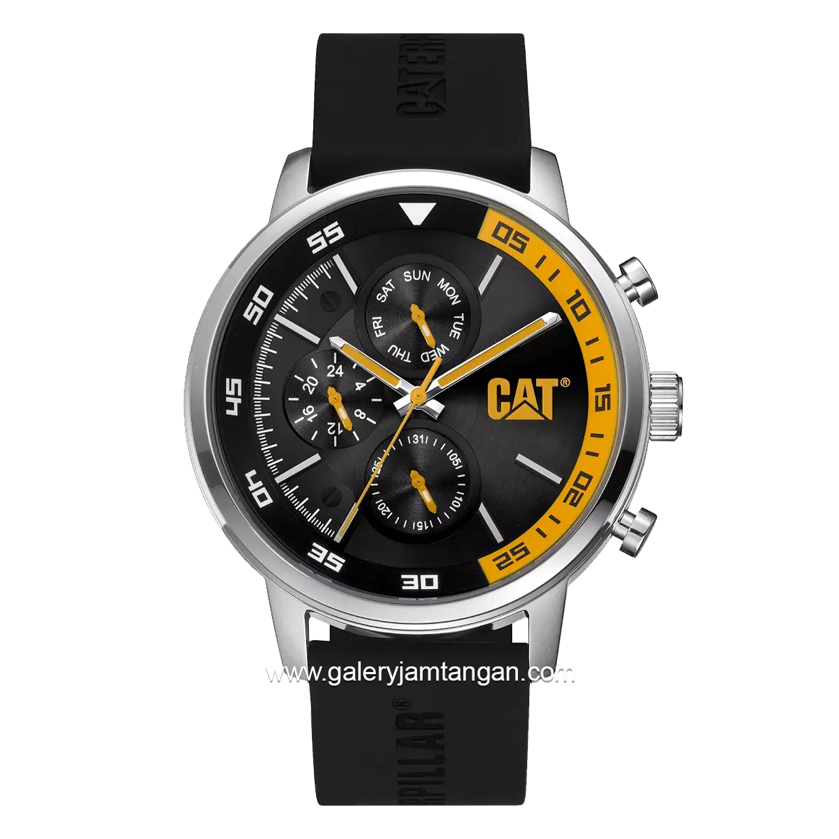 CATERPILLAR AK.149.21.127 Black Dial Black Rubber
