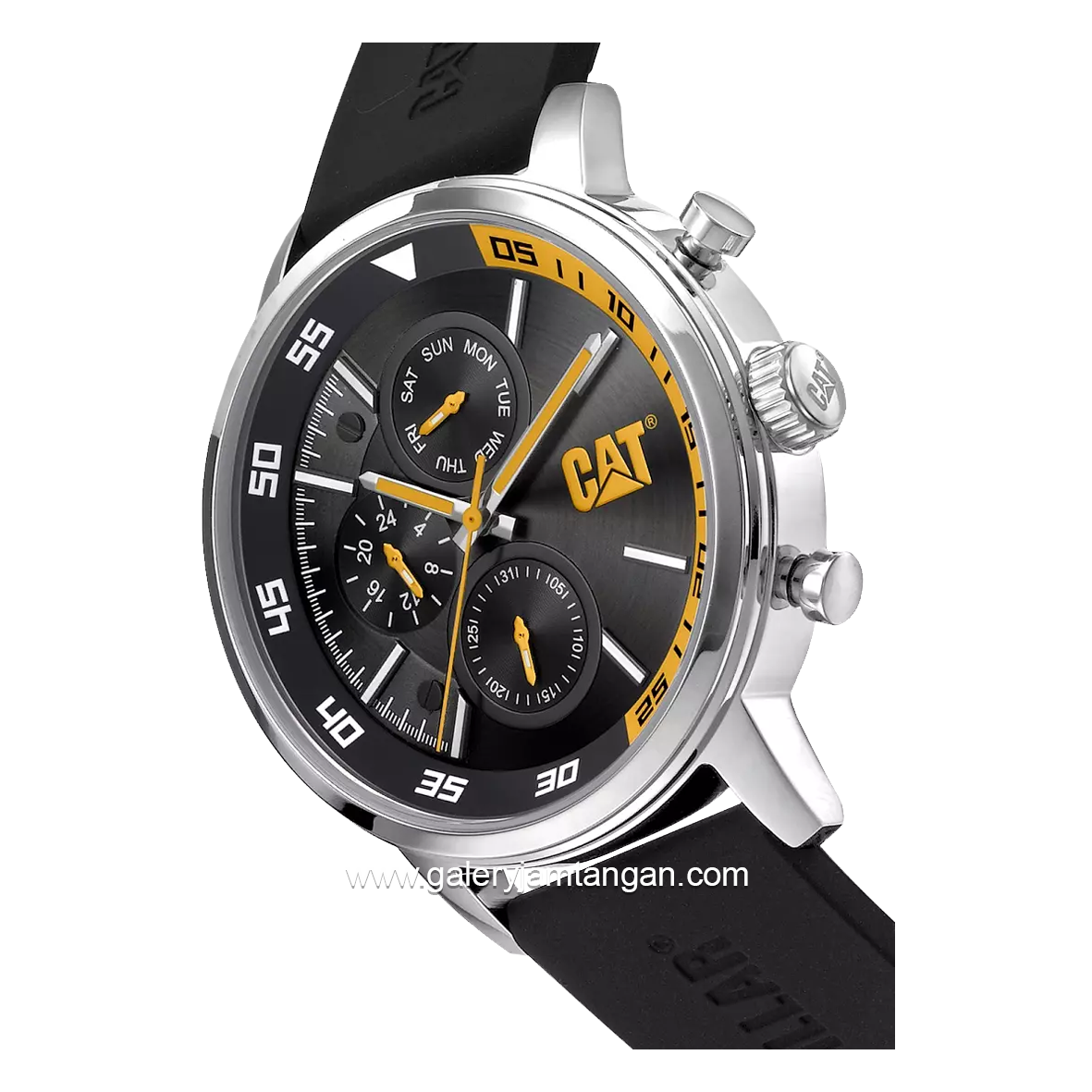 CATERPILLAR AK.149.21.127 Black Dial Black Rubber