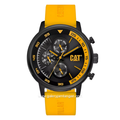 CATERPILLAR AK.169.27.127 Yellow Analog Rubber Strap