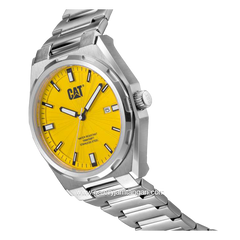 CATERPILLAR AL.141.11.721 Silver Dial Yellow Stainless Steel