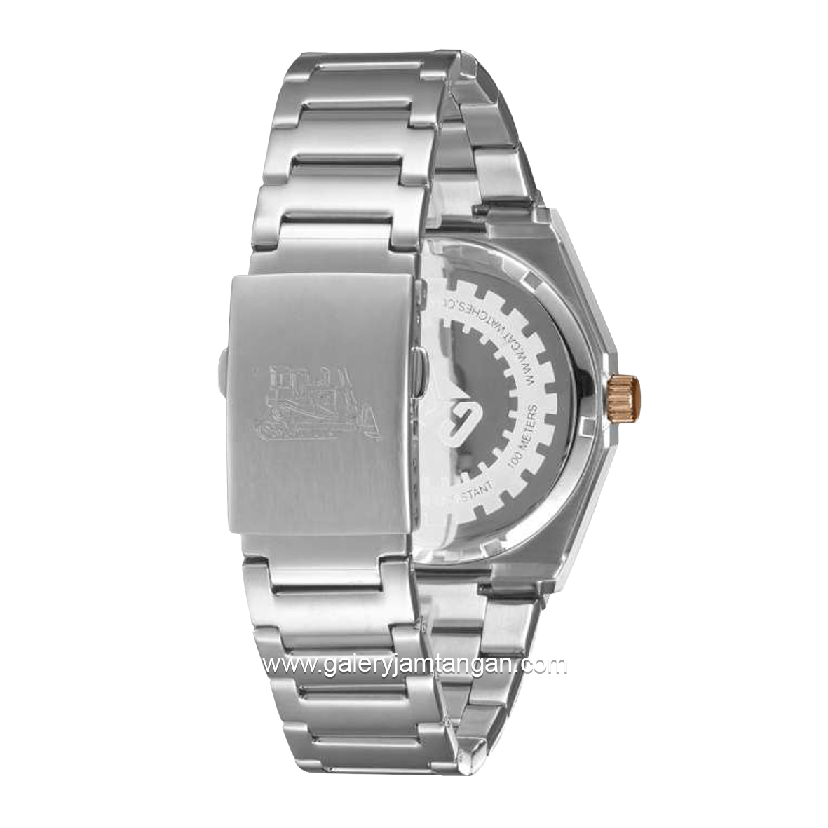 CATERPILLAR AL.141.11.721 Silver Dial Yellow Stainless Steel