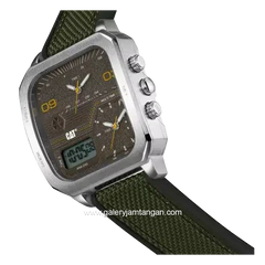CATERPILLAR AS.149.23.337 Army Analog Digital Silicone Strap