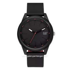 CATERPILLAR LJ.160.21.120 Black Second Hand White Silicone Strap