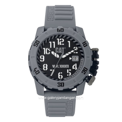 CATERPILLAR LK.151.25.115 Grey Dial Black Rubber Strap