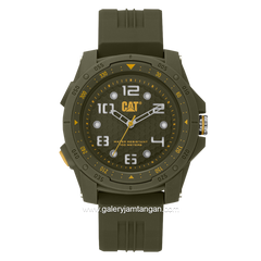 CATERPILLAR LP.130.23.333 Watch Men's Green Rubber Strap