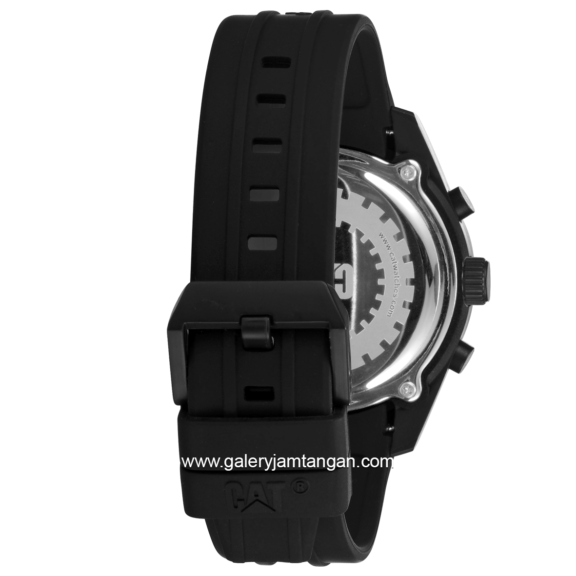 CATERPILLAR LQ.169.21.122 Dial Black White Rubber Strap