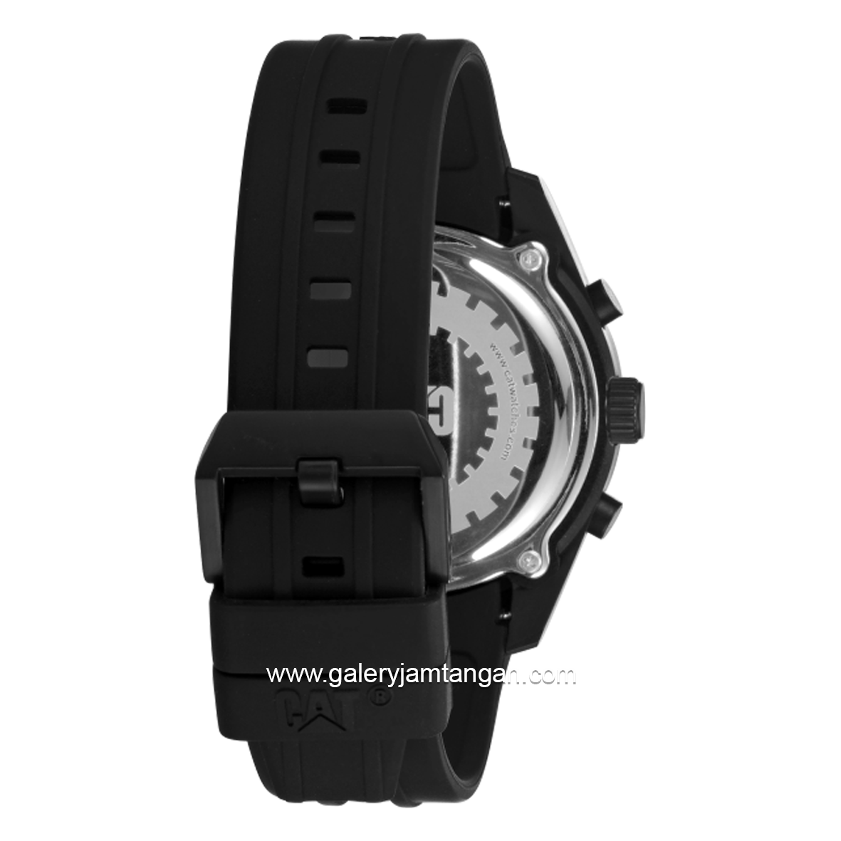 CATERPILLAR LQ.169.21.127 Black Dial Black Silicone