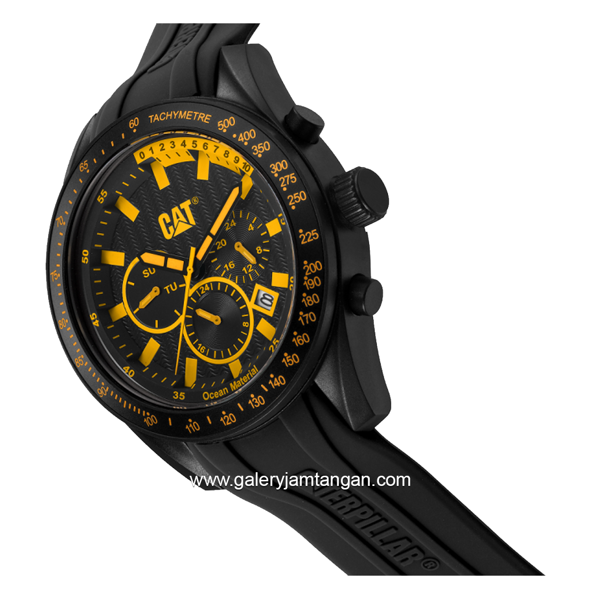 CATERPILLAR LQ.169.21.127 Black Dial Black Silicone