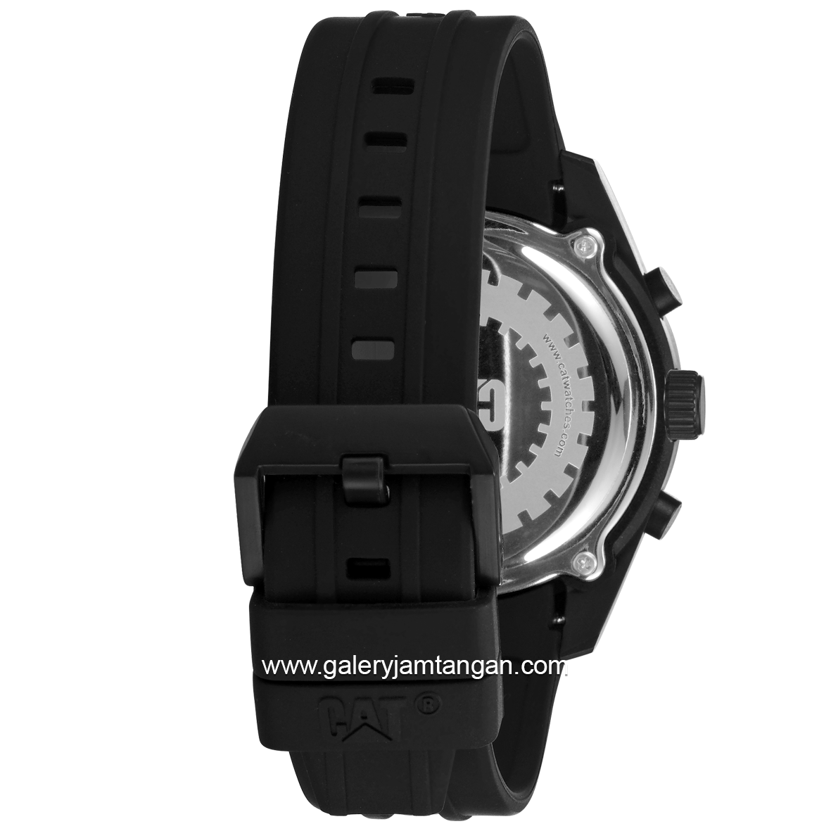 CATERPILLAR LQ.169.21.821 Dial Red Rubber Strap