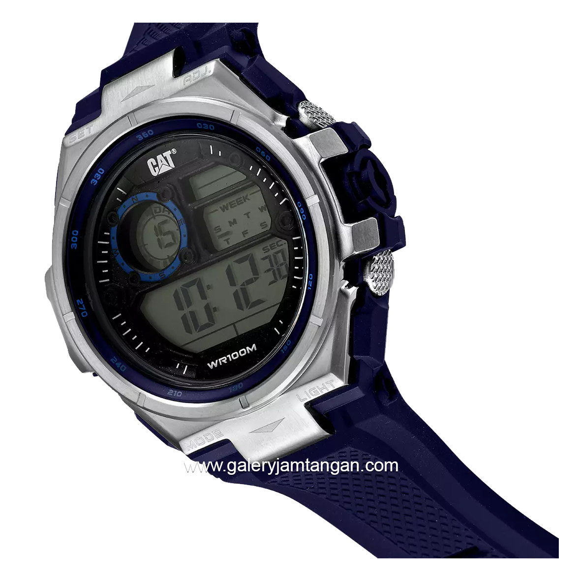 CATERPILLAR OD.147.26.146 Navy Digital Rubber Strap