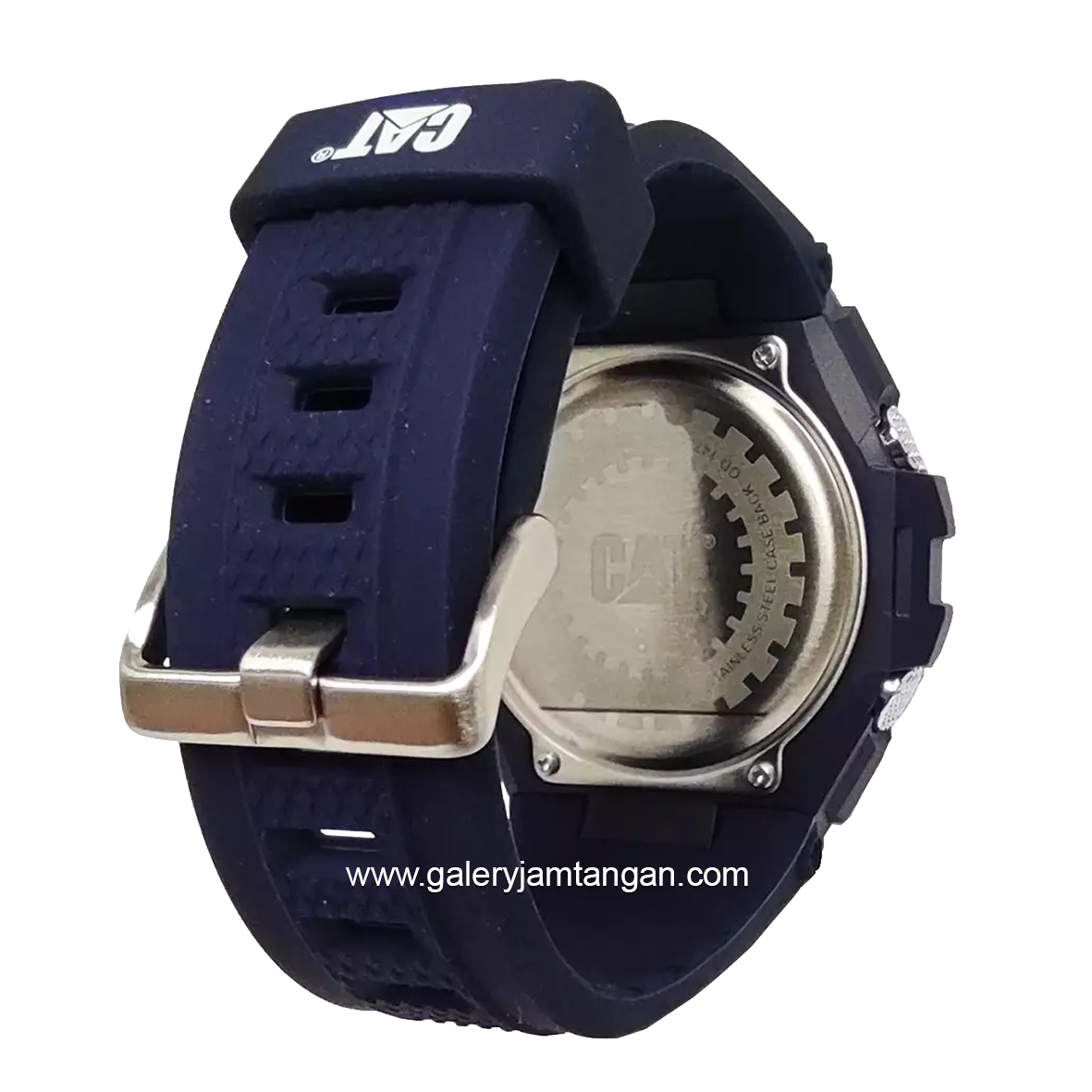 CATERPILLAR OD.147.26.146 Navy Digital Rubber Strap