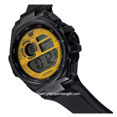 CATERPILLAR OD.167.21.741 Black Digital Rubber Strap