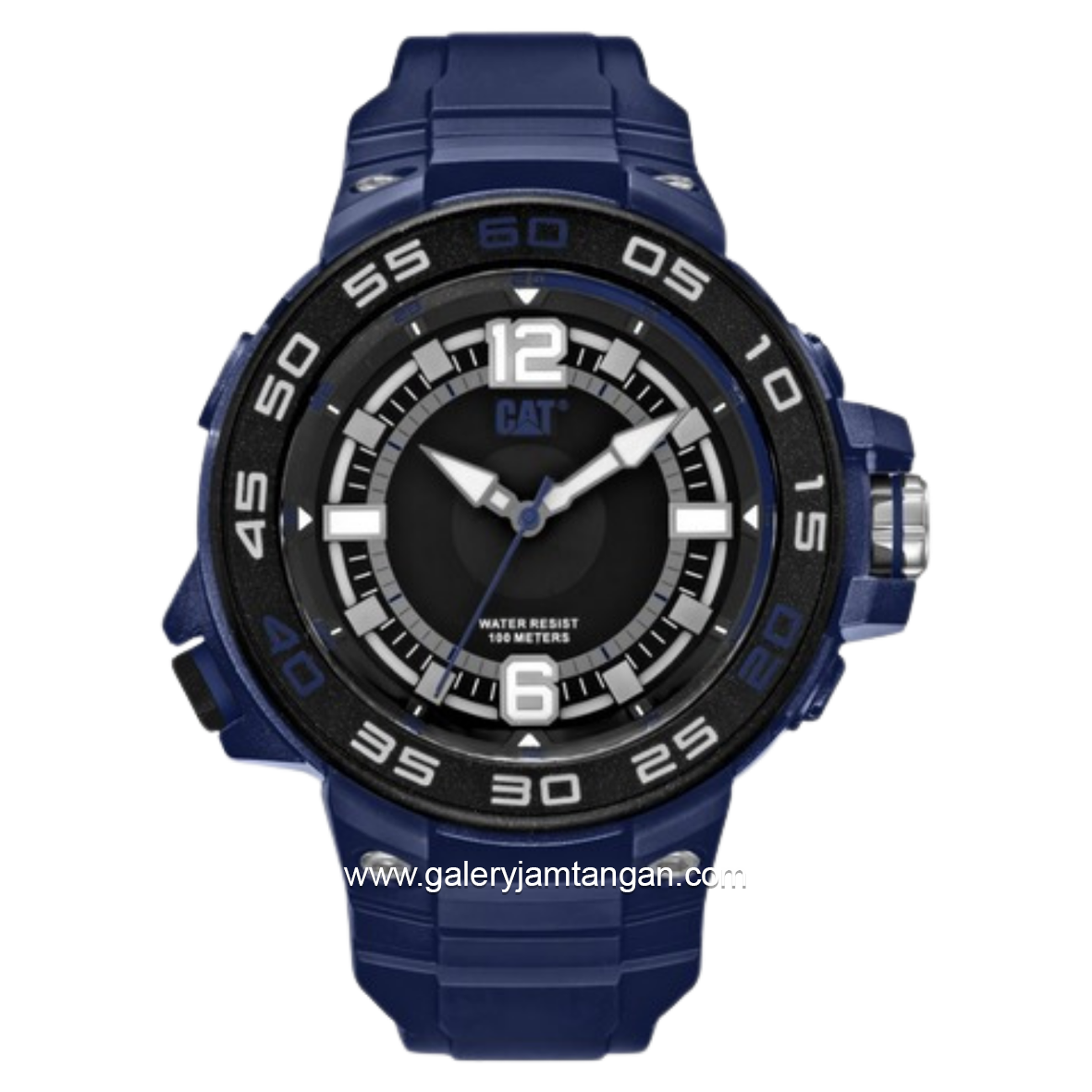 CATERPILLAR P3.110.26.136 Blue Dial Black Rubber Strap