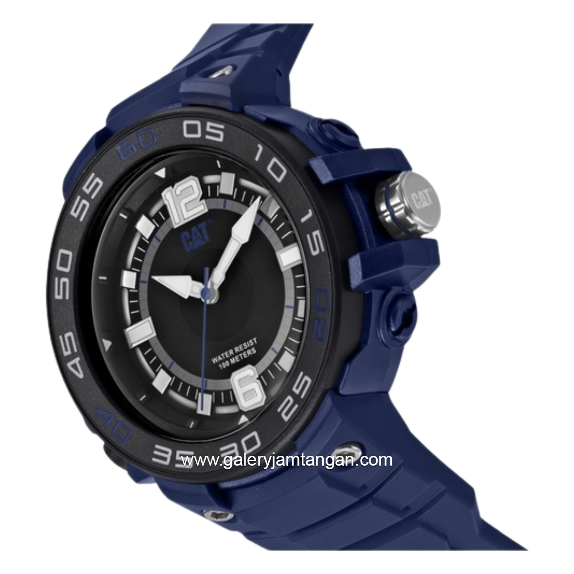 CATERPILLAR P3.110.26.136 Blue Dial Black Rubber Strap